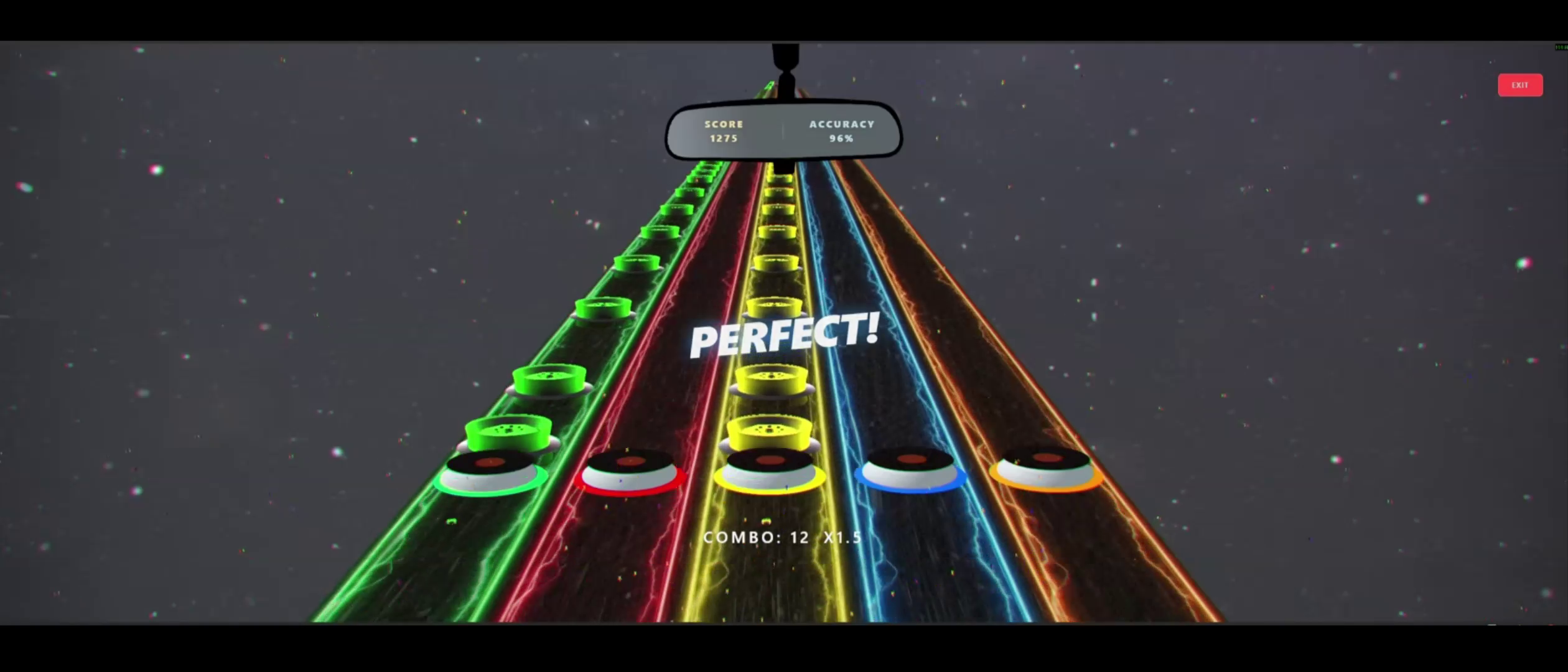 Crowd Surfers note highway gameplay